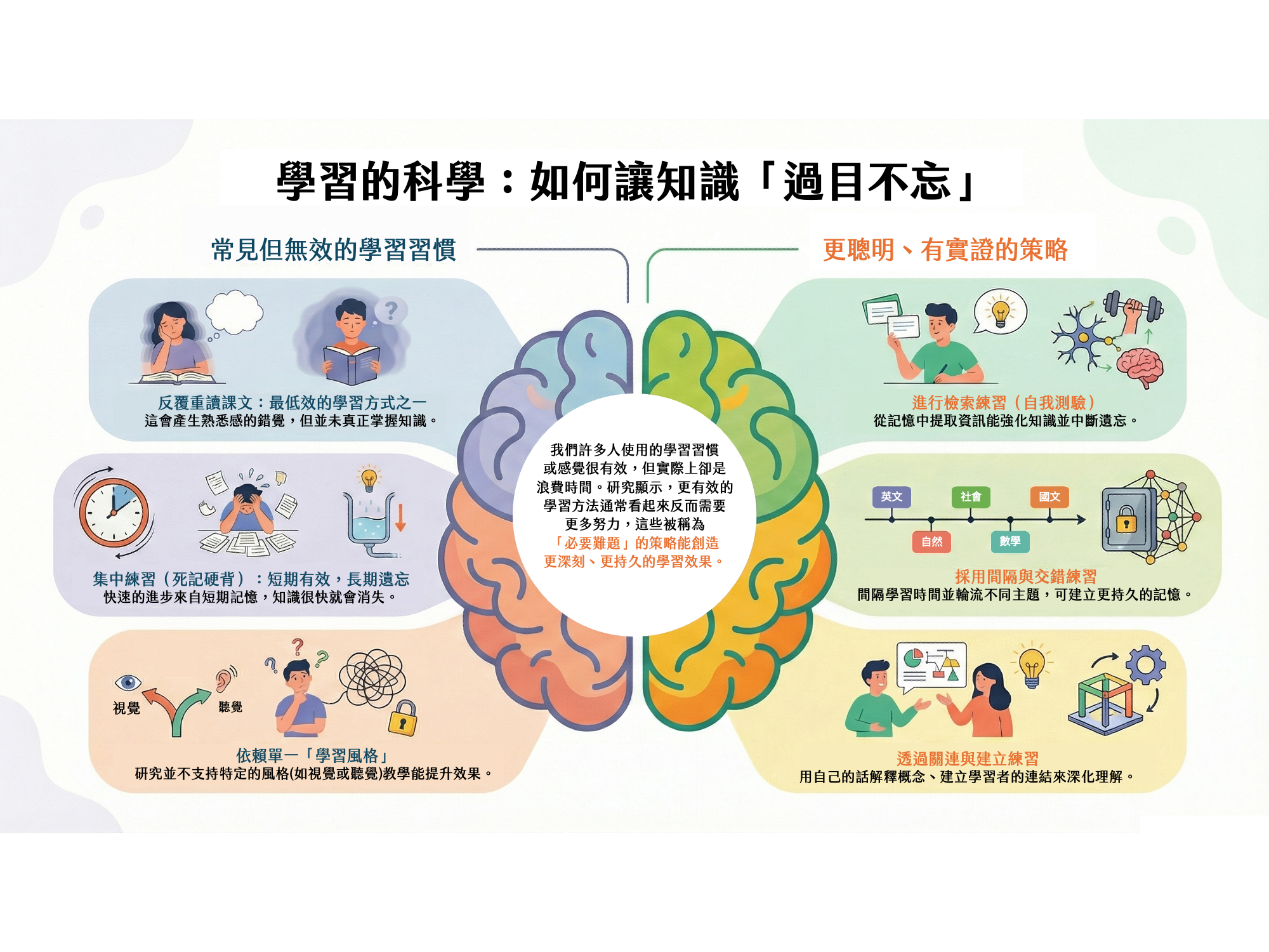 書摘｜《Make It Stick》真正有效的學習，是逆人性的