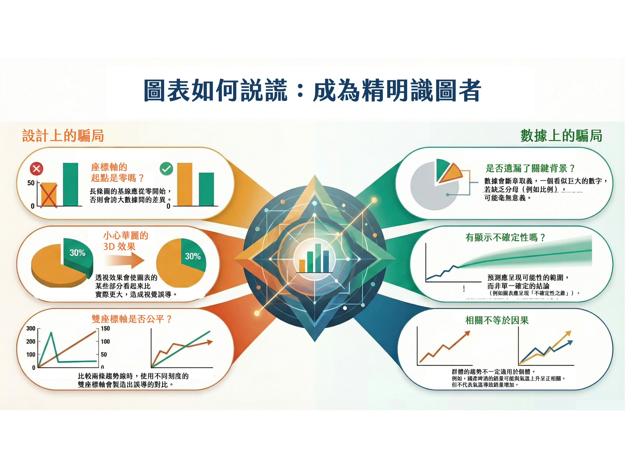 書摘｜《How charts lie 》從地圖到長條圖：那些最常見、也最容易被忽略的視覺化陷阱