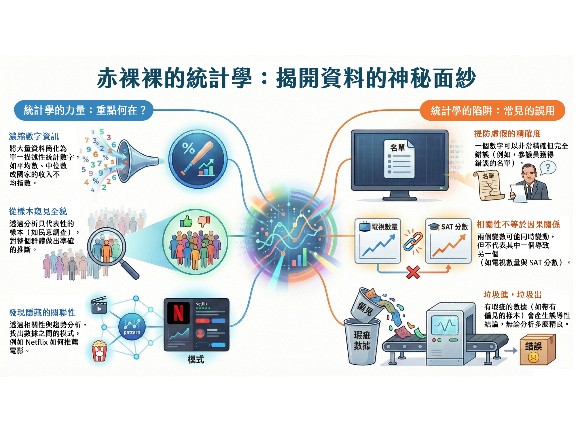 書摘｜《Naked Statistics》如何帶我們理解資料與判斷世界